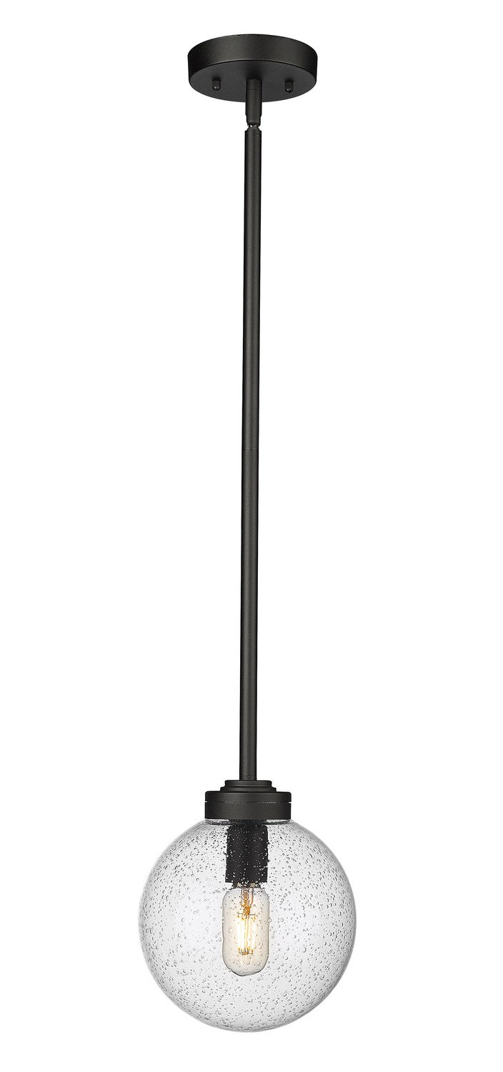 Z-Lite Canada - One Light Outdoor Pendant - Laurent - Black- Union Lighting Luminaires Decor