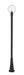 Z-Lite Canada - One Light Outdoor Post Mounted Fixture - Laurent - Black- Union Lighting Luminaires Decor