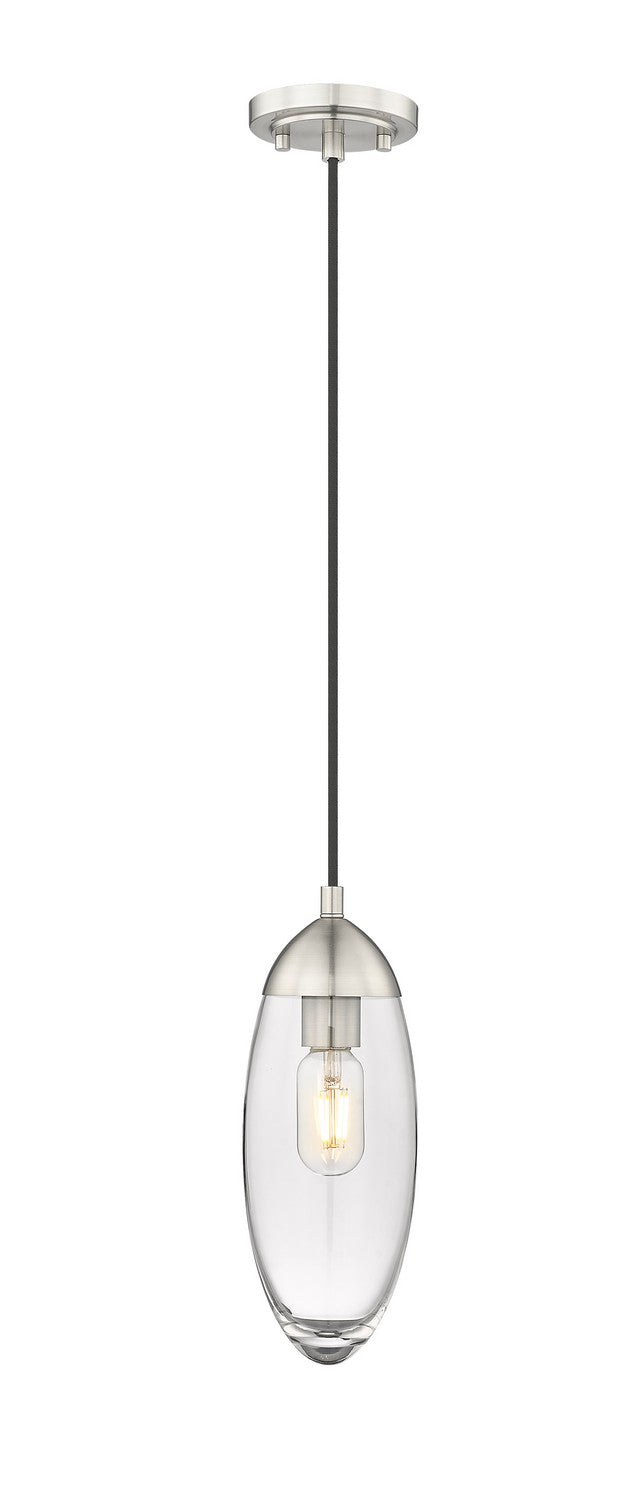 Z-Lite Canada - One Light Pendant - Arden - Brushed Nickel- Union Lighting Luminaires Decor