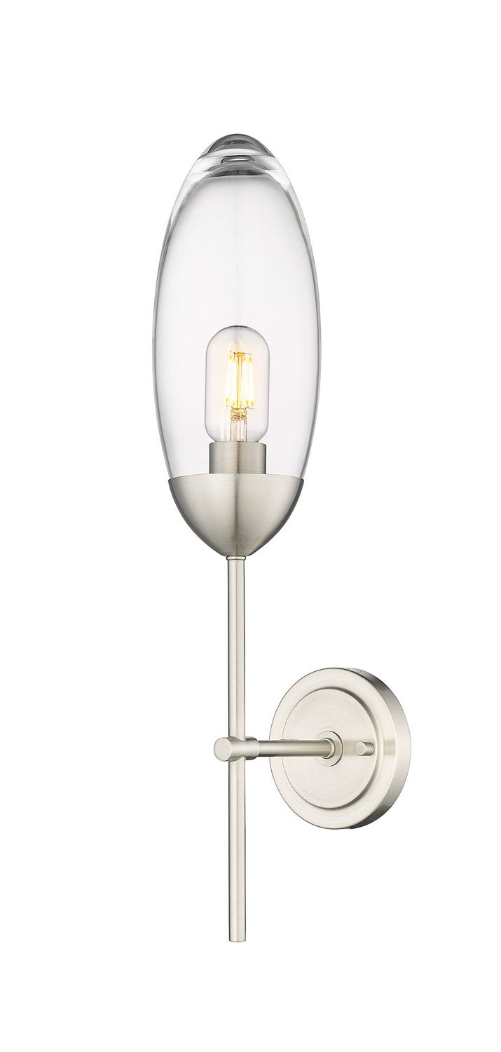 Z-Lite Canada - One Light Wall Sconce - Arden - Brushed Nickel- Union Lighting Luminaires Decor
