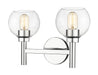 Z-Lite Canada - Two Light Vanity - Sutton - Chrome- Union Lighting Luminaires Decor
