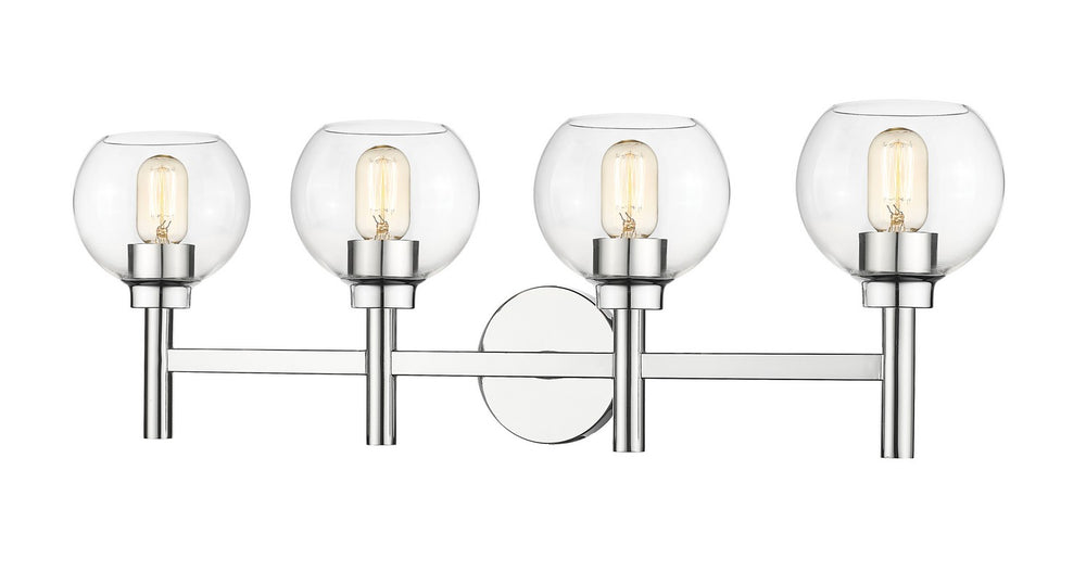 Z-Lite Canada - Four Light Vanity - Sutton - Chrome- Union Lighting Luminaires Decor