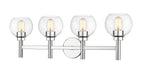 Z-Lite Canada - Four Light Vanity - Sutton - Chrome- Union Lighting Luminaires Decor