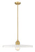 Z-Lite Canada - One Light Pendant - Paloma - Olde Brass- Union Lighting Luminaires Decor