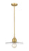 Z-Lite Canada - One Light Pendant - Paloma - Olde Brass- Union Lighting Luminaires Decor