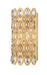 Z-Lite Canada - Two Light Wall Sconce - Dealey - Heirloom Brass- Union Lighting Luminaires Decor