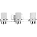 Progress Canada - Three Light Vanity - Reiss - Polished Chrome- Union Lighting Luminaires Decor