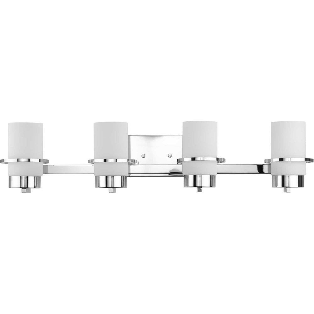 Progress Canada - Four Light Vanity - Reiss - Polished Chrome- Union Lighting Luminaires Decor
