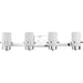 Progress Canada - Four Light Vanity - Reiss - Polished Chrome- Union Lighting Luminaires Decor
