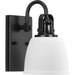 Progress Canada - One Light Vanity - Preston - Matte Black- Union Lighting Luminaires Decor