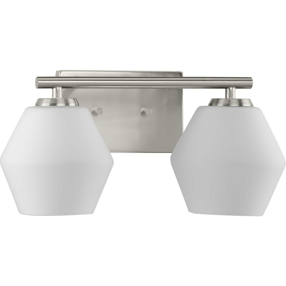 Progress Canada - Two Light Vanity - Copeland - Brushed Nickel- Union Lighting Luminaires Decor