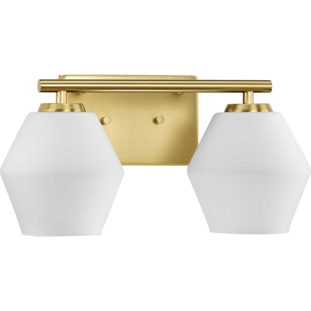 Progress Canada - Two Light Vanity - Copeland - Brushed Gold- Union Lighting Luminaires Decor