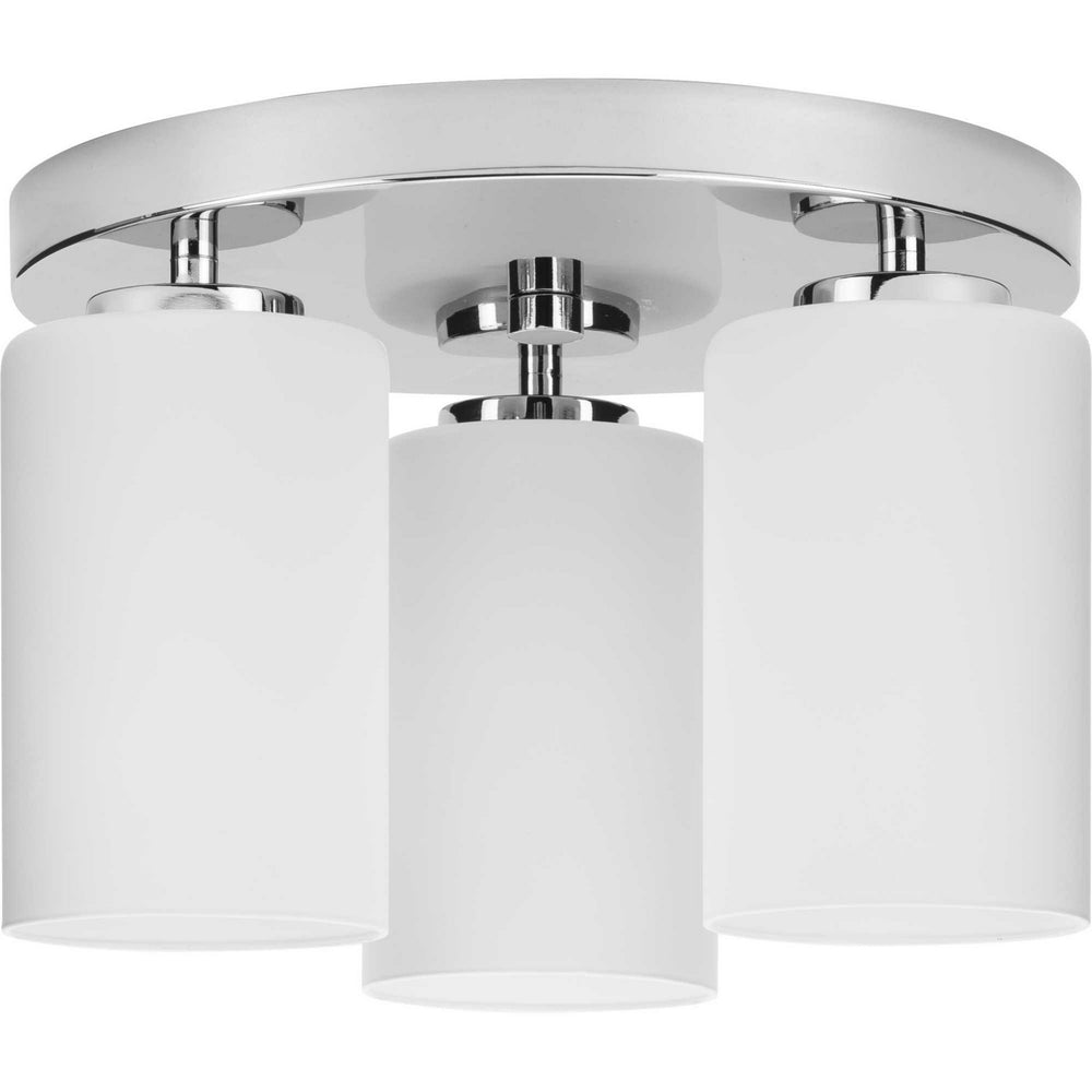 Progress Canada - Three Light Flush Mount - Cofield - Polished Chrome- Union Lighting Luminaires Decor