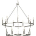 Progress Canada - 15 Light Chandelier - Gilliam - Brushed Nickel- Union Lighting Luminaires Decor