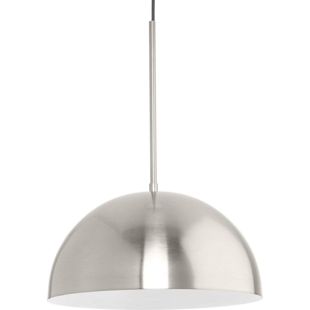 Progress Canada - One Light Pendant - Perimeter - Brushed Nickel- Union Lighting Luminaires Decor