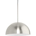 Progress Canada - One Light Pendant - Perimeter - Brushed Nickel- Union Lighting Luminaires Decor