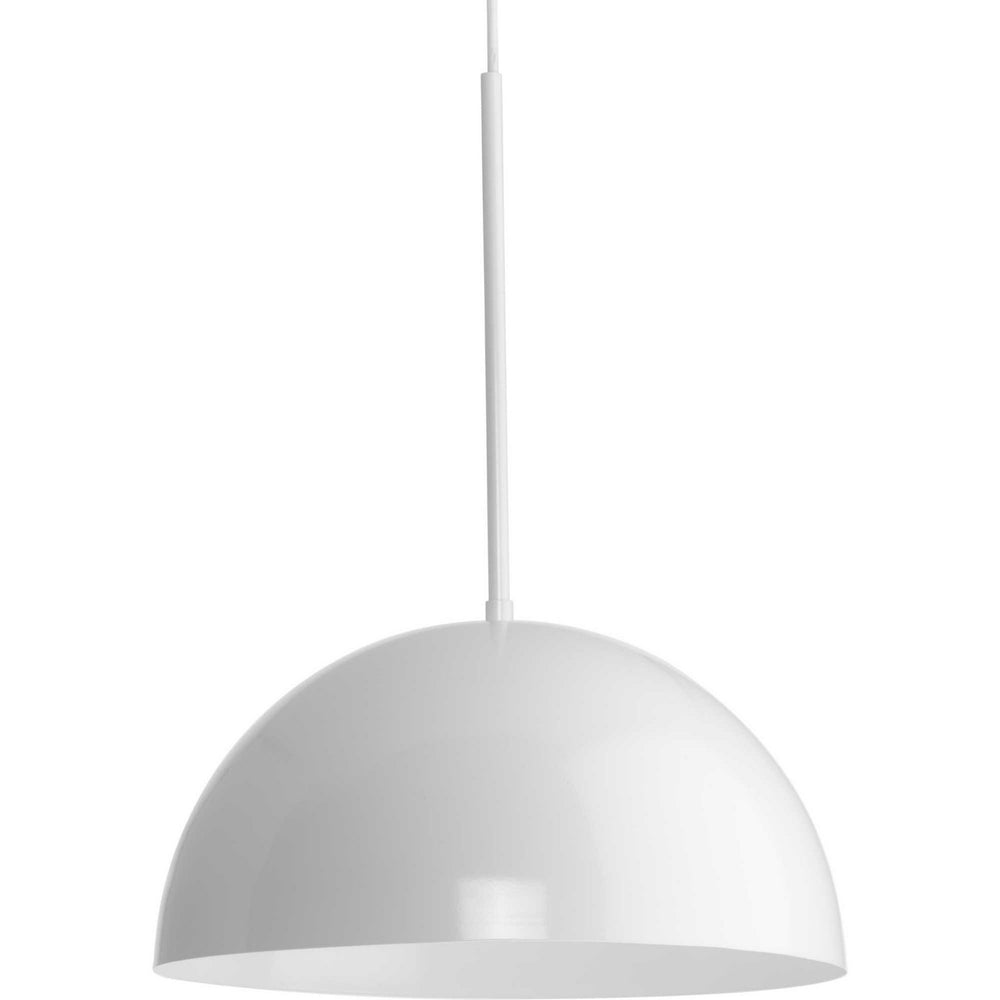 Progress Canada - One Light Pendant - Perimeter - White- Union Lighting Luminaires Decor