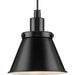 Progress Canada - One Light Pendant - Hinton - Matte Black- Union Lighting Luminaires Decor