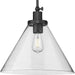 Progress Canada - One Light Pendant - Hinton - Matte Black- Union Lighting Luminaires Decor