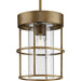 Progress Canada - One Light Pendant - Burgess - Aged Bronze- Union Lighting Luminaires Decor
