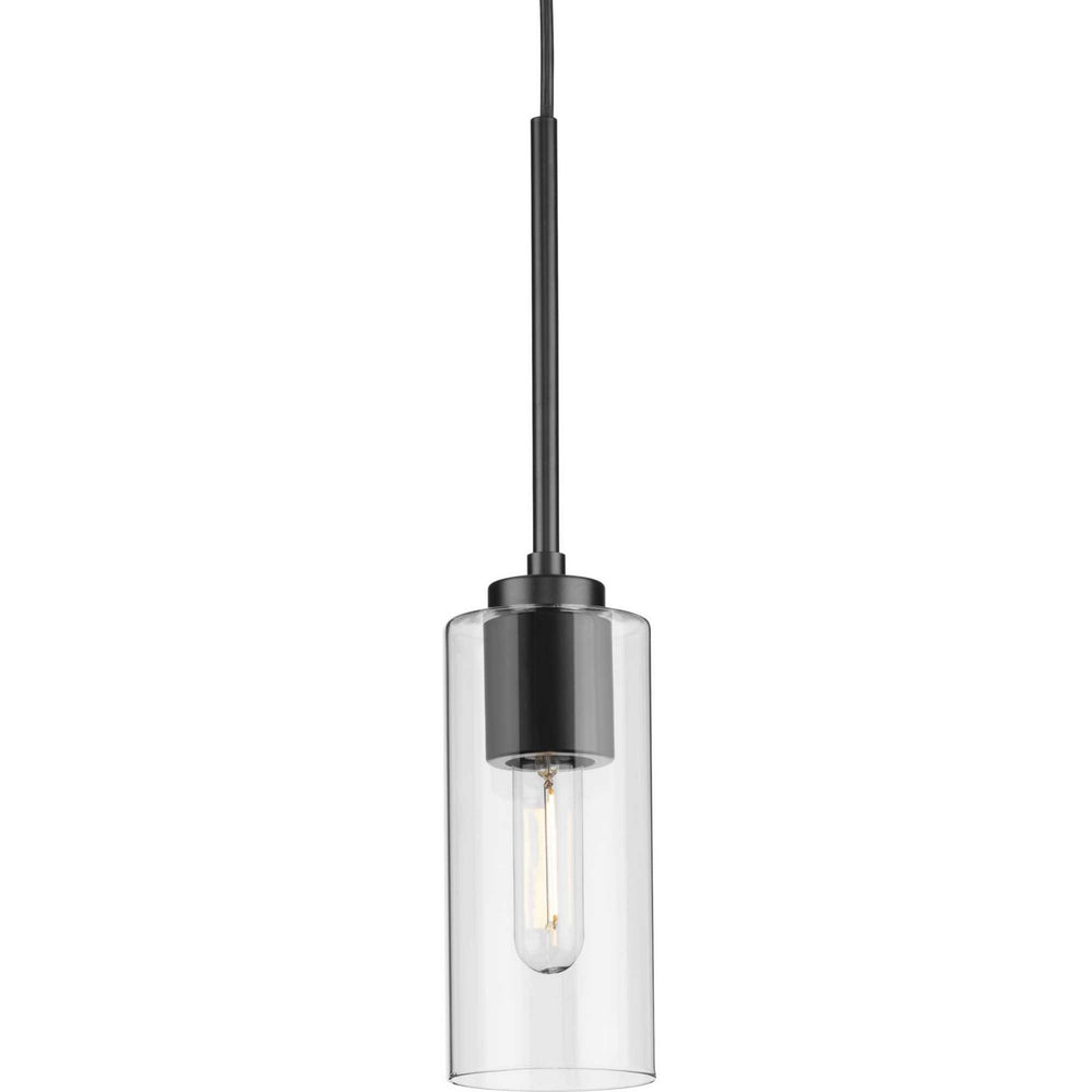 Progress Canada - One Light Pendant - Cofield - Matte Black- Union Lighting Luminaires Decor