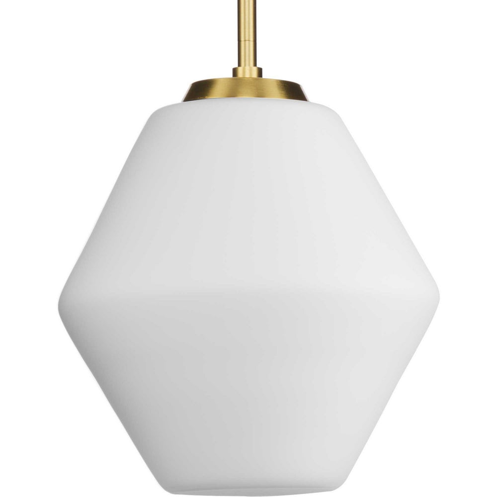 Progress Canada - One Light Pendant - Copeland - Brushed Gold- Union Lighting Luminaires Decor