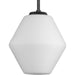 Progress Canada - One Light Pendant - Copeland - Matte Black- Union Lighting Luminaires Decor
