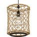 Progress Canada - One Light Pendant - Chandra - Matte Black- Union Lighting Luminaires Decor