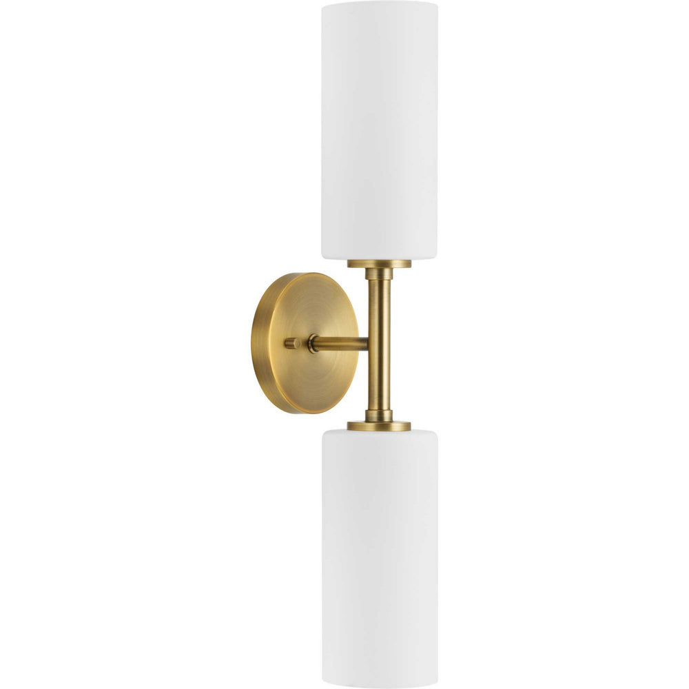 Progress Canada - Two Light Wall Bracket - Cofield - Vintage Brass- Union Lighting Luminaires Decor