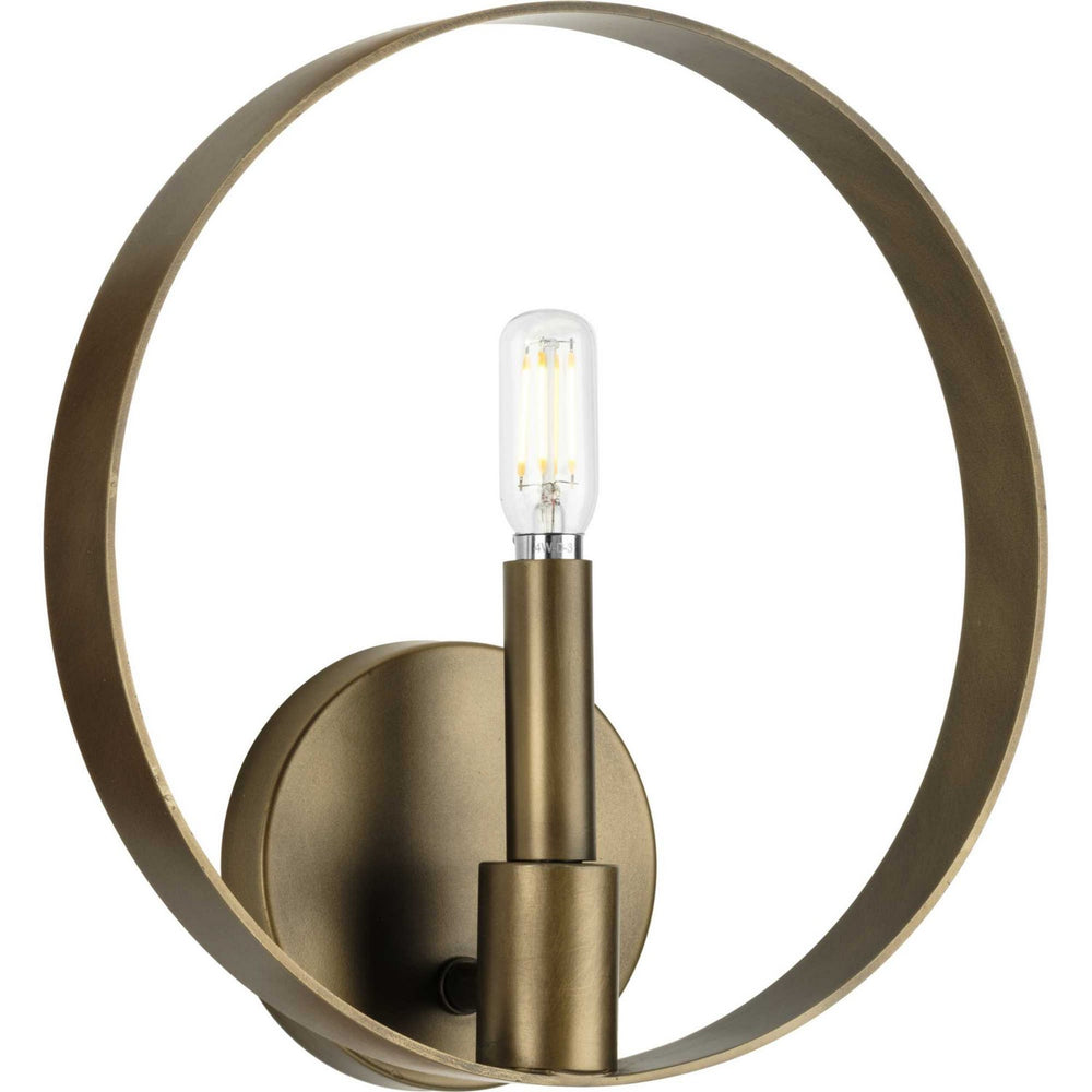 Progress Canada - One Light Wall Bracket - Breckenridge - Aged Bronze- Union Lighting Luminaires Decor