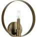 Progress Canada - One Light Wall Bracket - Breckenridge - Aged Bronze- Union Lighting Luminaires Decor