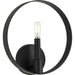 Progress Canada - One Light Wall Bracket - Breckenridge - Matte Black- Union Lighting Luminaires Decor