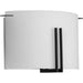 Progress Canada - Two Light Wall Sconce - Modern Glass Sconce - Matte Black- Union Lighting Luminaires Decor