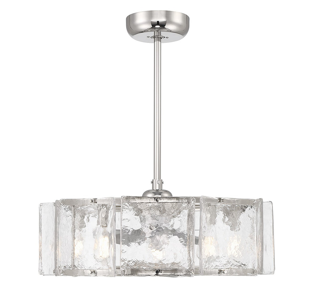 Savoy House - LED Fan D'Lier - Genry - Polished Nickel- Union Lighting Luminaires Decor