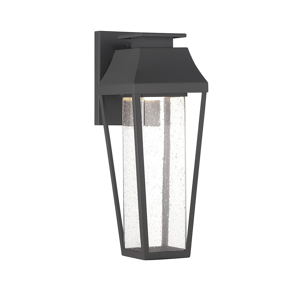 Savoy House Canada - LED Outdoor Wall Lantern - Brookline - Matte Black- Union Lighting Luminaires Decor