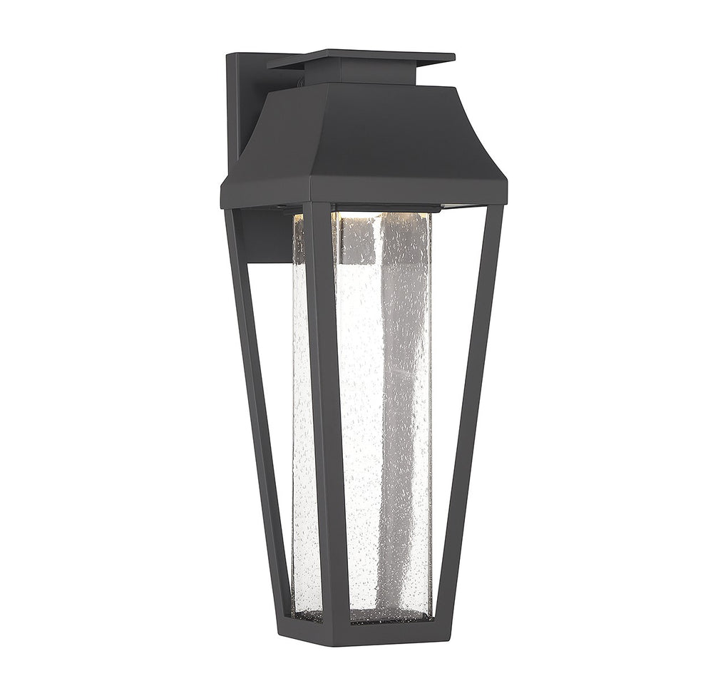 Savoy House Canada - LED Outdoor Wall Lantern - Brookline - Matte Black- Union Lighting Luminaires Decor