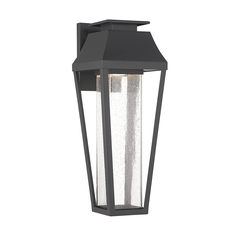 Savoy House Canada - LED Outdoor Wall Lantern - Brookline - Matte Black- Union Lighting Luminaires Decor