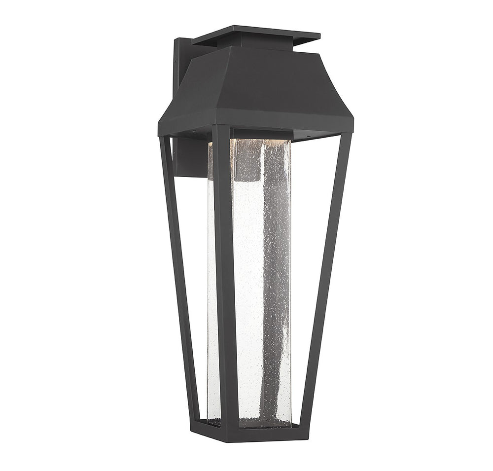 Savoy House Canada - LED Outdoor Wall Lantern - Brookline - Matte Black- Union Lighting Luminaires Decor