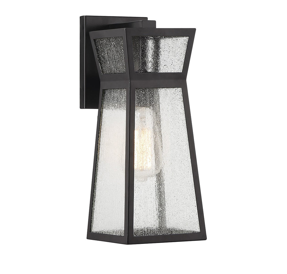 Savoy House Canada - One Light Outdoor Wall Lantern - Millford - Matte Black- Union Lighting Luminaires Decor