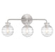 Savoy House - Three Light Bathroom Vanity - Mason - Satin Nickel- Union Lighting Luminaires Decor