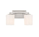 Savoy House Canada - Two Light Bathroom Vanity - Whitney - Satin Nickel- Union Lighting Luminaires Decor