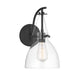 Savoy House - One Light Wall Sconce - Foster - Matte Black- Union Lighting Luminaires Decor