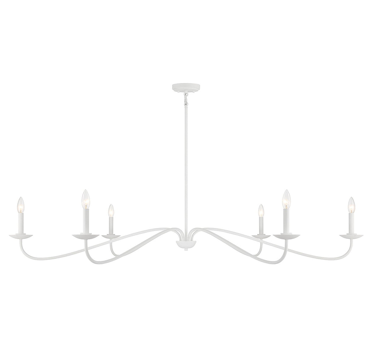 Meridian Six Light Chandelier — Union Lighting & Decor