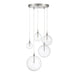 Meridian - LED Pendant - Brushed Nickel- Union Lighting Luminaires Decor
