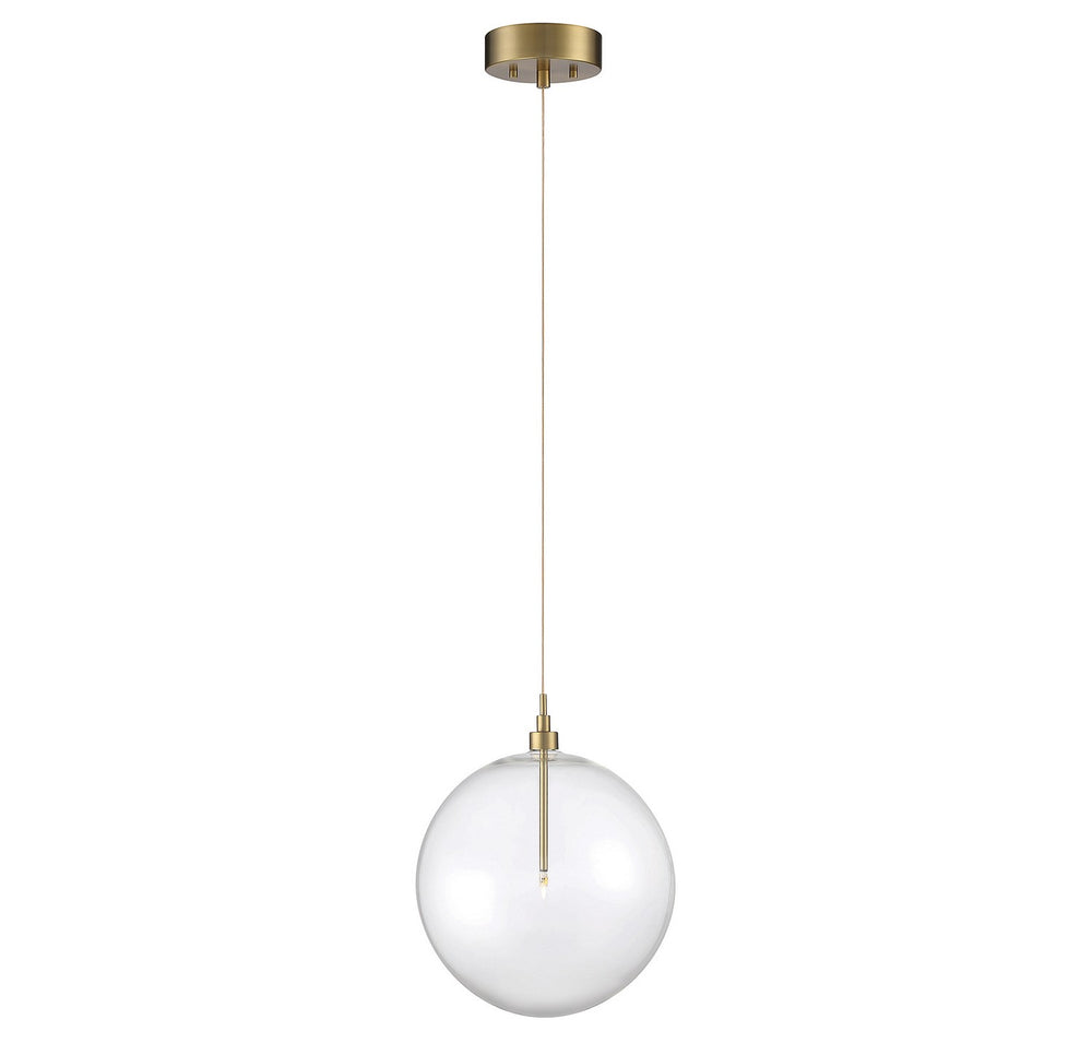 Meridian - LED Pendant - Natural Brass- Union Lighting Luminaires Decor