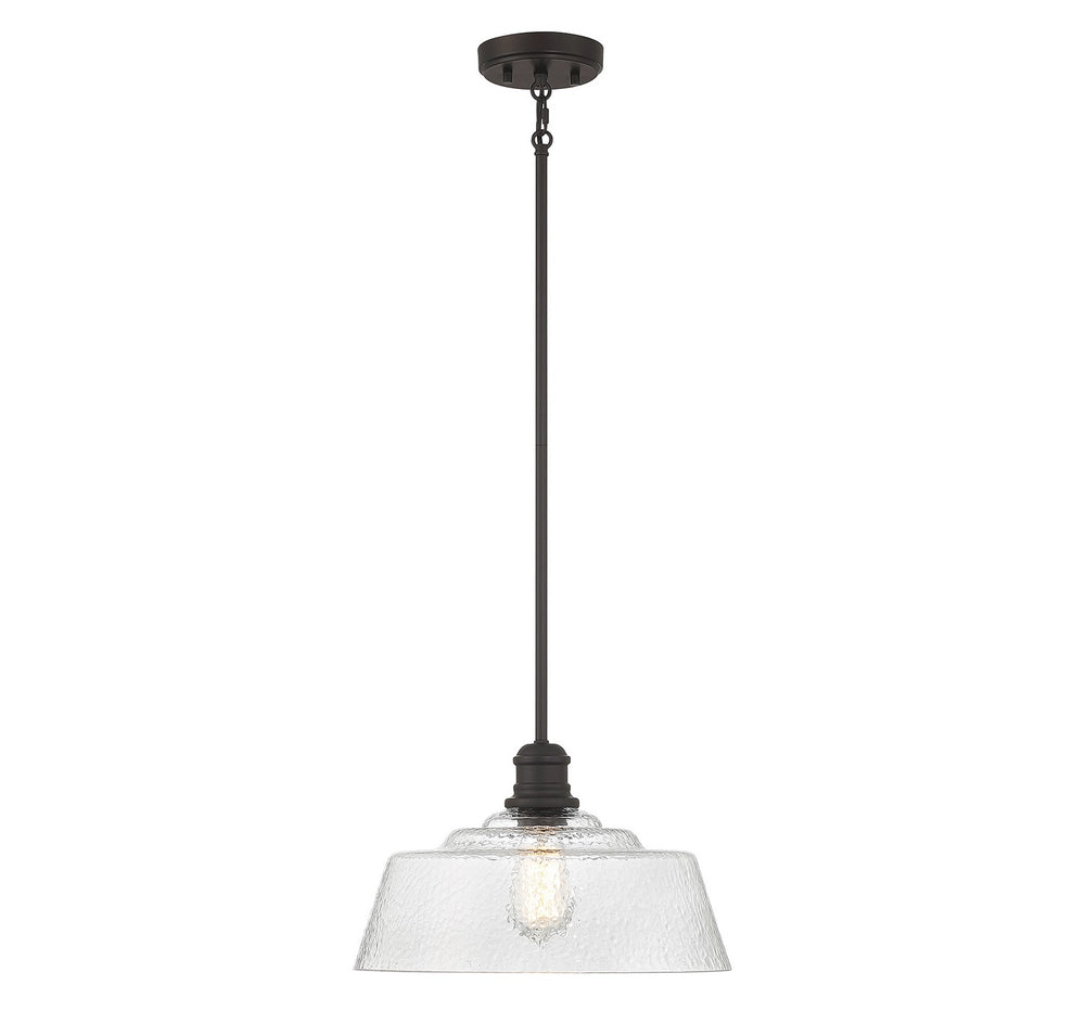 Meridian - One Light Pendant - Oil Rubbed Bronze- Union Lighting Luminaires Decor