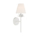 Meridian - One Light Wall Sconce - White- Union Lighting Luminaires Decor