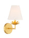 Meridian - One Light Wall Sconce - True Gold- Union Lighting Luminaires Decor