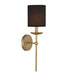 Meridian - One Light Wall Sconce - True Gold- Union Lighting Luminaires Decor