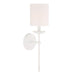 Meridian - One Light Wall Sconce - White- Union Lighting Luminaires Decor